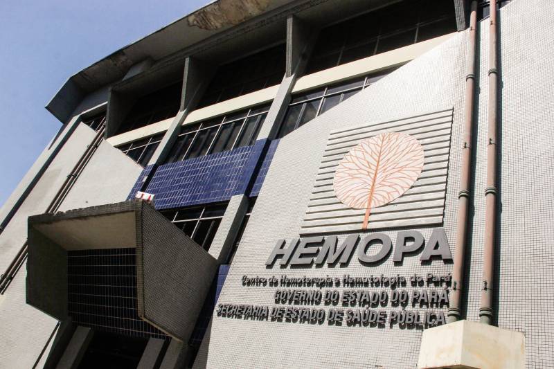 Sede da Fundação Hemopa, em Belém