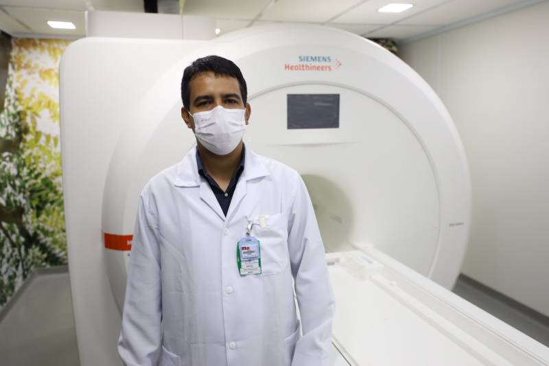 Raphael Castro - técnico em radiologia do Hospital Regional de Marabá