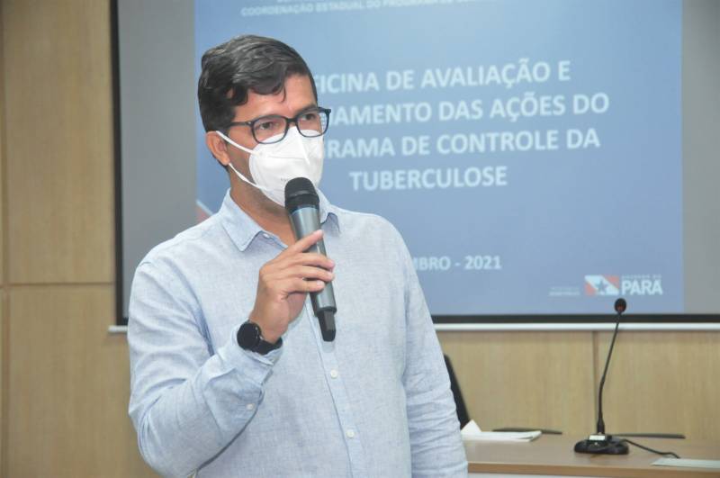 Cleison Martins, coordenador do Programa de Controle da Tuberculose pela Sespa.