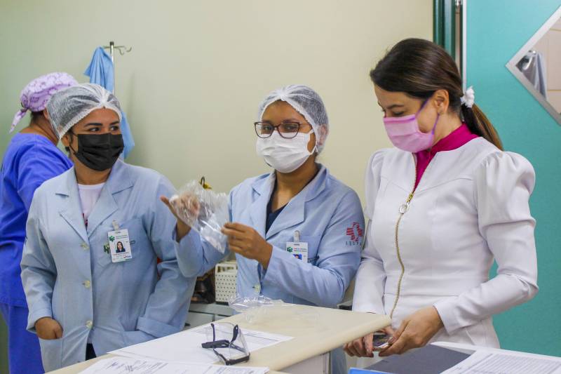  Eliana Rodrigues dos Santos, 47 anos, residente da cidade de Gurupá-PA, que está recebendo assistência com a hemodiálise há três meses no HRPM