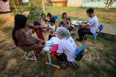 galeria: Saúde por todo Pará- territórios indígenas- Xikrin Aldeia Patkro