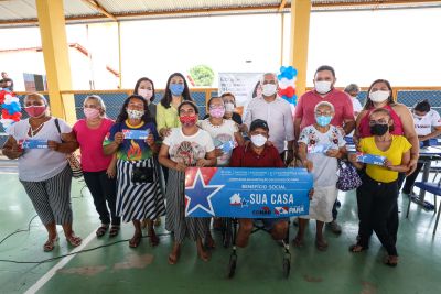 galeria: Cohab marca aniversário de Salinópolis com entrega de benefícios do 'Sua Casa'