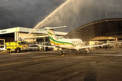 galeria: Segurança Pública do Pará amplia frota com a chegada de mais uma aeronave