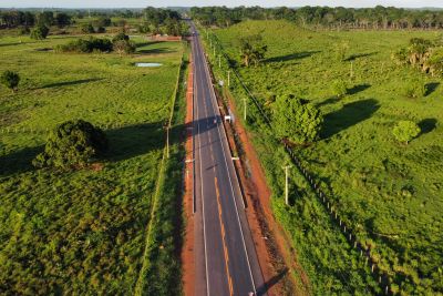 notícia: Governo do Estado entrega PA-427 toda asfaltada em Alenquer, no Baixo Amazonas