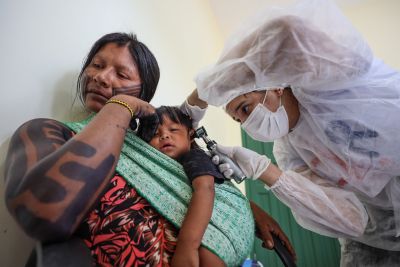 notícia: Governo oferta atendimentos de saúde para indígenas da região do Tapajós 