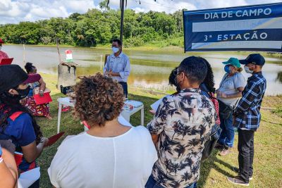 galeria: Dia de Campo promovido pela Emater em Santa Izabel mostra viabilidade da Piscicultura