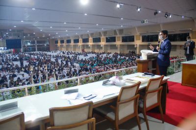 galeria: Culto na convocação de ministros e igrejas evangélicas assembleia de Deus