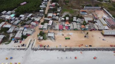 galeria: FOTOS AEREAS DA ORLA DE AJURUTEUA  - PA