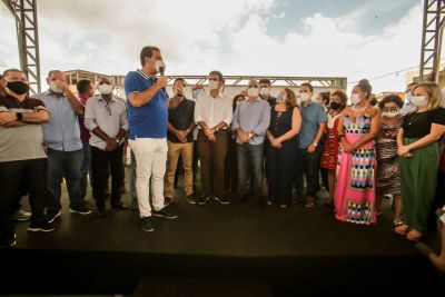 galeria: Entrega dos primeiros trechos do projeto de macrodrenagem do Tucunduba em Belém