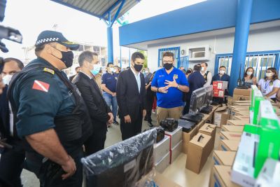 galeria: Governo entrega Núcleos reconstruídos ao Centro de Perícias, em Belém