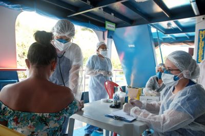notícia: Governo garante transferências de 117 pacientes com Covid-19 na região Oeste