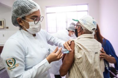 galeria: Vacinação Idosos Covid-19 em Belém / Capital