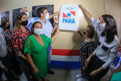 galeria: Alunos de Nova Timboteua recebem Escola Estadual reconstruída pelo Governo do Pará