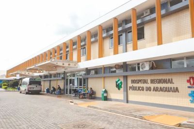 notícia: Hospital Regional Público do Araguaia promove encontro entre pai e filho