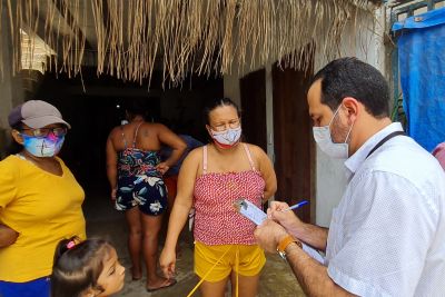 galeria: Cohab atende famílias vítimas de vendaval em Belém