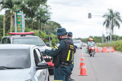 galeria: Fiscalização lockdown na Barreira do Detran no Km 18 Br 316