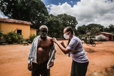 galeria: Depois das comunidades indígenas, começa a vacinação dos quilombolas no Pará