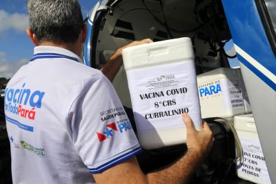 galeria: Graesp inicia nova etapa de distribuição das vacinas pelo interior do Pará