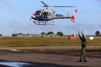 notícia: Forças de Segurança do Estado se mobilizam na busca e resgate de vítimas do naufrágio em Santana do Araguaia