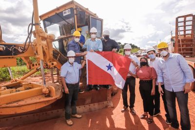notícia: Estado inicia construção e pavimentação da Rodovia Transuruará, via de integração na região Oeste