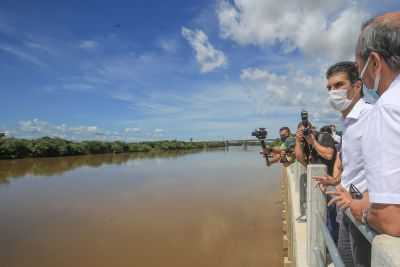 galeria: Visita as obras do muro de arrimo do Rio Itacaiunas