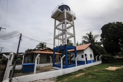 galeria: Entrega do sistema de abastecimento de água do Tucumanduba em Soure.