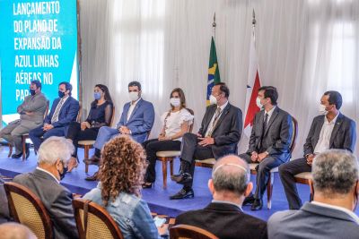 galeria: Governo do Pará e Azul vão lançar novos voos comerciais em 14 municípios do estado