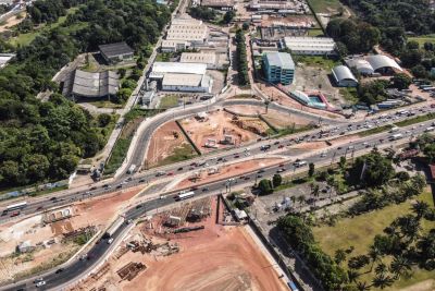 Avançam as obras do BRT Metropolitano, o maior projeto de mobilidade urbana da última década