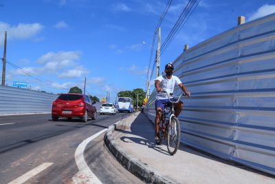 notícia: Requalificação da BR busca incentivar uso de bicicletas e a integração com o sistema de transporte