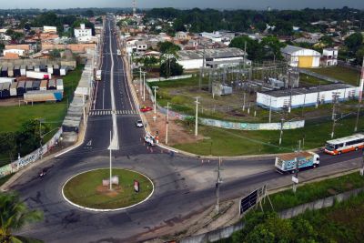 notícia: Governo executa obras de infraestrutura e mobilidade que beneficiam a população de Belém