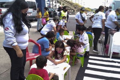 notícia: Detran leva educação de trânsito para o aniversário de Belém