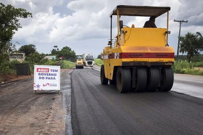 notícia: Estado conclui antes do prazo a construção e pavimentação de estrada em Redenção