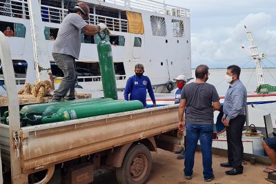 notícia: Sespa reforça abastecimento de oxigênio no Baixo Amazonas e orienta municípios a monitorar rede hospitalar