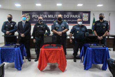 notícia: Segup entrega 400 computadores ao Comando-Geral da Polícia Militar