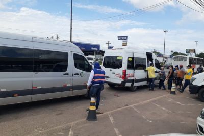 notícia: Arcon fiscaliza protocolo de segurança nas viagens intermunicipais