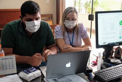 notícia: Sespa reúne com os municípios do Baixo Amazonas e Tapajós para tratar sobre vacinação
