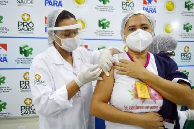 notícia: Pará já tem quase 60 mil vacinados contra a Covid-19