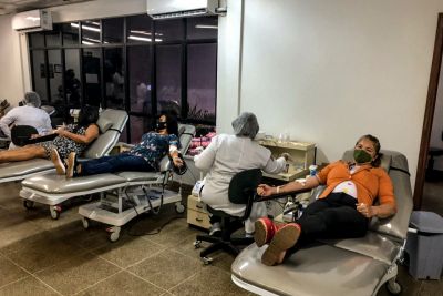 notícia: Doadores de Eldorado dos Carajás contribuem para o estoque de sangue do Hemopa