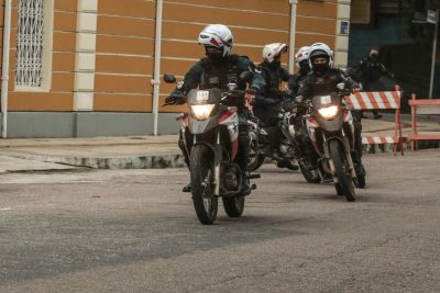 notícia: Batalhão Águia se destaca em dois anos com trabalho de motopatrulhamento