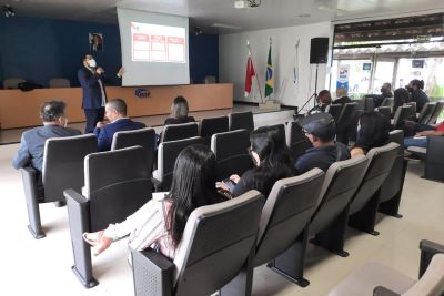 notícia: Seac apresenta Usina da Paz aos gestores de Marituba, na Região Metropolitana de Belém