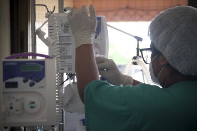 notícia: Hospital de Campanha de Santarém deve começar a funcionar na próxima semana com 60 leitos