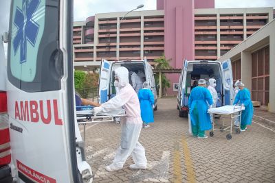 notícia: Governo já transferiu 171 pacientes com Covid-19 na região Oeste