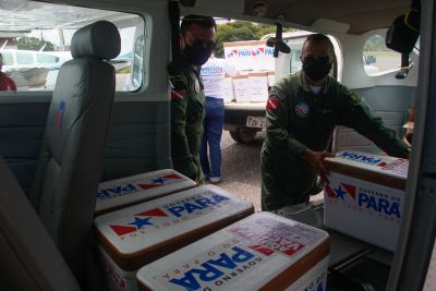 notícia: Municípios da Calha Norte recebem 7.080 doses da vacina contra Covid-19