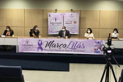 notícia: Março Lilás quer ampliar a consciência e o combate ao câncer de colo uterino