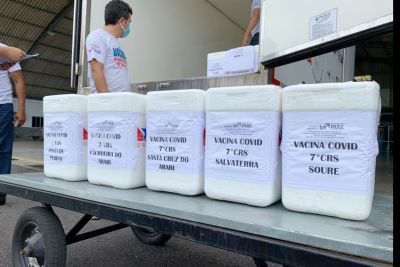 notícia: Graesp leva novos lotes de vacinas para os municípios do Marajó 