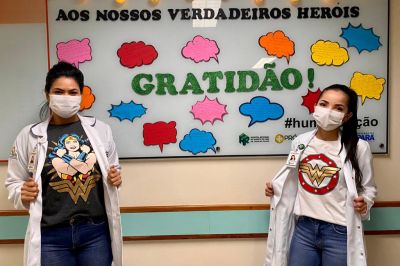 notícia: Pacientes recuperados enviam mensagens de apoio aos profissionais do Hospital Regional do Sudeste do Pará