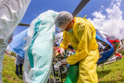 notícia: Governo estadual já realizou a transferência de 355 pacientes da região Oeste do Pará 