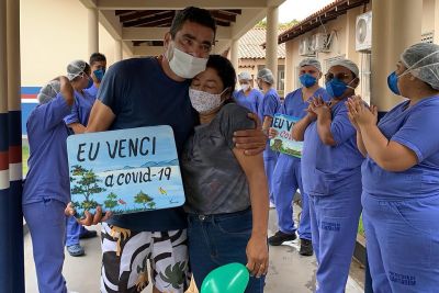 notícia: Atendimento no Hospital de Campanha de Santarém recupera mais de 250 pacientes
