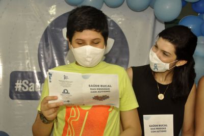 notícia: Sespa lança cartilha de saúde bucal para pessoas com autismo