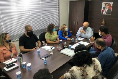 notícia: Cosanpa e Prefeitura de Belém alinham projeto de Estação de Tratamento de Esgoto (ETE)